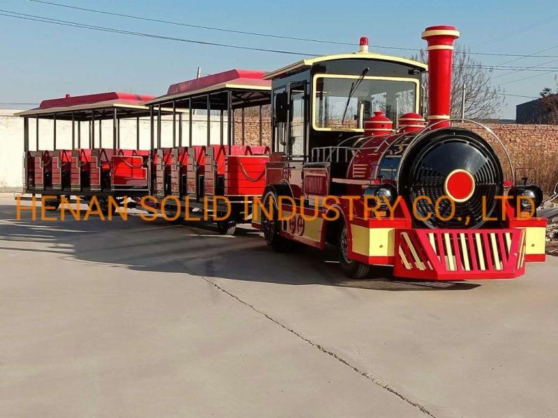 Electric Indoor Large Kids Electric Trackless Train for Shopping Mall