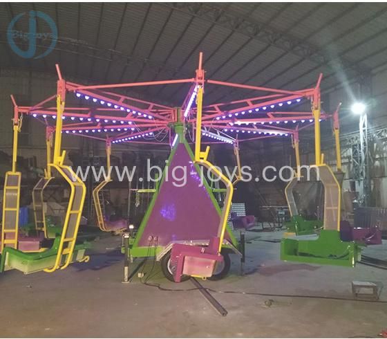 Mobile New Type Kids Amusement Rides Swing Ride Flying Chair