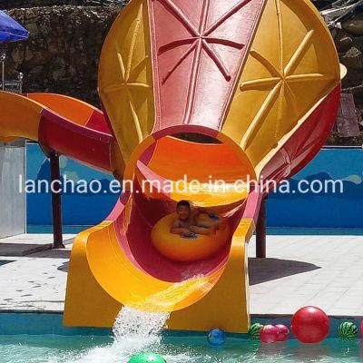 Tornado Water Slide for Aqua Amusement Park Swimming Pool