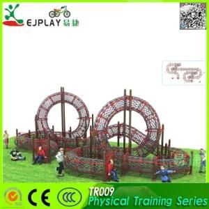 Wholesale New Physical Outdoor Playground with Climbing Net and Climbing Wall