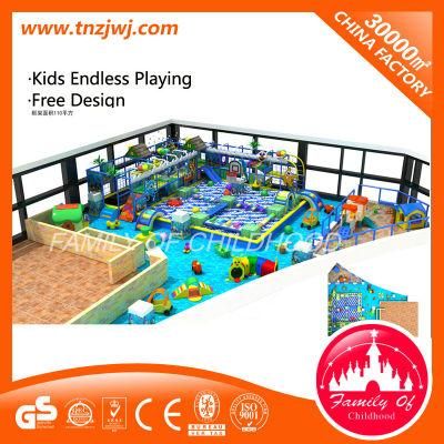 New Design Kids Maze Indoor Playground with Ball Pool