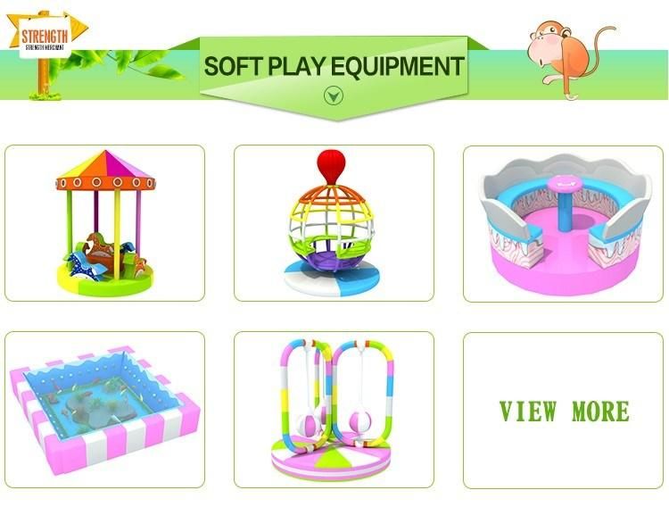 Eco-Friendly Kids Indoor Playground Jungle Gym Soft Play for Sale