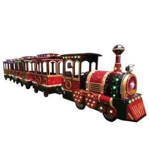 Amusement Park Train Rides Tourist Trackless Train Ride Electric Train