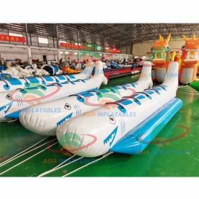 Inflatable Banana Boat Ski Tubes, Water Towable Sports Flyingfish Banana Boat