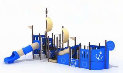 PE Material Pirate Ship Outdoor Playground From Manufactor