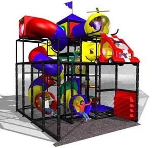 Multifunction Colorful Soft Playground Tube Slide (Ty-100408)