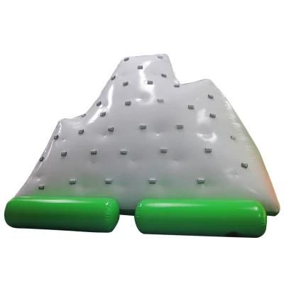 Popular Outdoor Playground Water Park Floating Iceberg Inflatable Climbing Iceberg