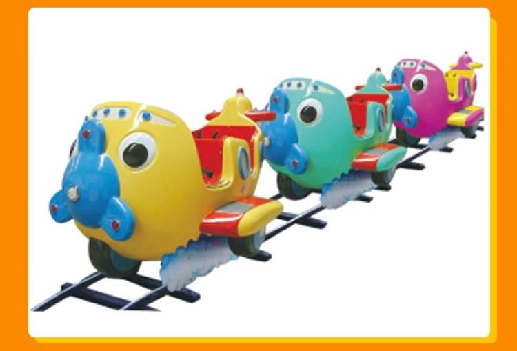 Park Kids Game Machine Electric Coin Operated Kiddie Rides Track Train (KL6042)