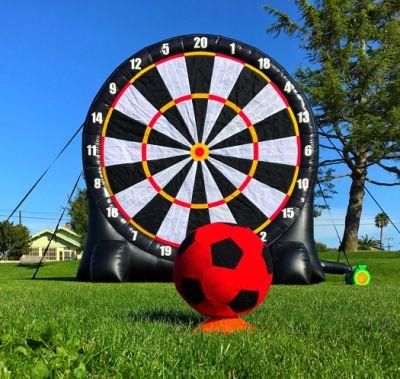 Customized Inflatable Soccer Dart Board Inflatable Football Kick Dartboard Target Game
