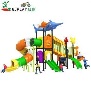 Big Playground Slide Children Funny Amusement Park