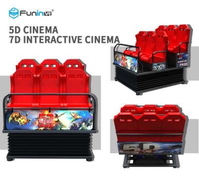 Guangzhou Hot Sale Xd Cinema Sumilator 7D Cinema 9d Movies