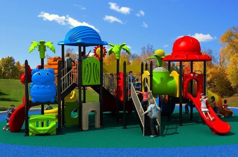 New Design Outdoor Playground Children Slide Equipment