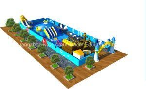 Outdoor Playground Water Park Inflatable Slide Inflatable Toys Swimming Pool