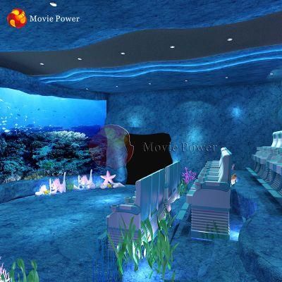 Theme Park Whole Solution Design Ocean Theme 4D Cinema Equipment