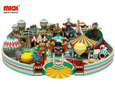 Mich Carnival Themed Top-Rated En1176 Certificated Commercial Giant Kids Indoor Soft Playground