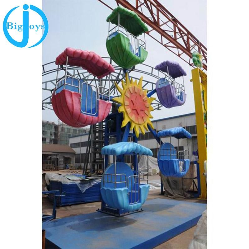 Amusement Popular Attractive Kids Mini Ferris Wheel 5 Cabins for Sale