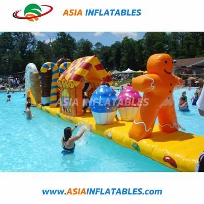 High Quality Commerical Water Obstacle Toy Games Inflatable Aqua Run Water Sports