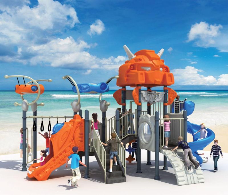 Children Plastic Commercial Slide Outdoor Playgroud (TY-70192)