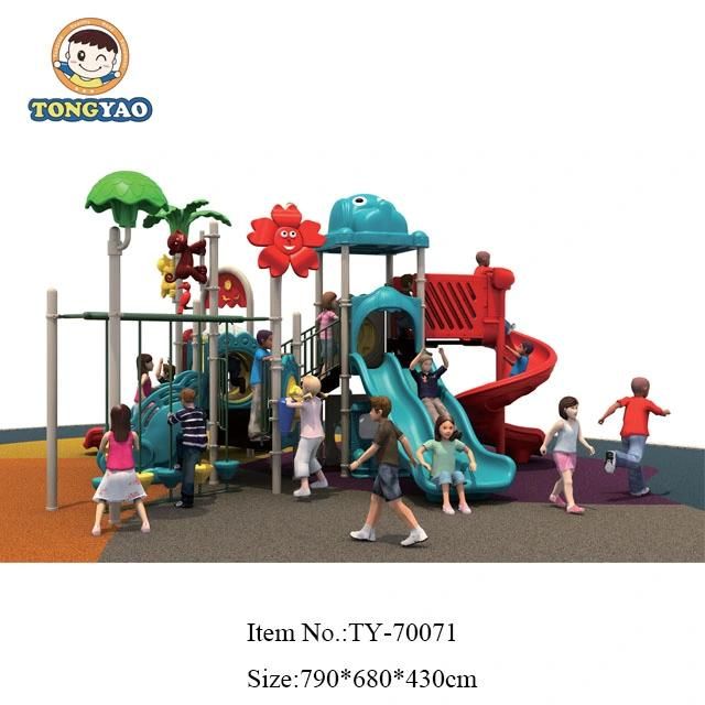 New Design Slide Outdoor Playground (TY-70391)