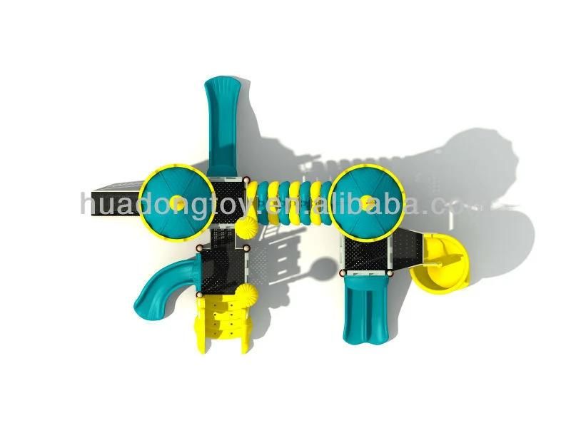 Huadong Plastic Kids Outdoor Play Castle Playground Slides