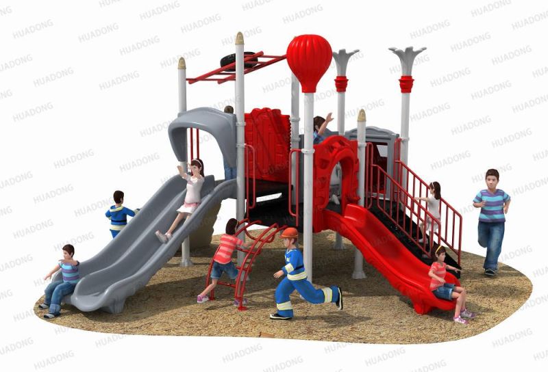 Fire Control Series Small Outdoor Playground Kids Slide
