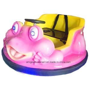 Fiberglass Pink Frog Racing Car for Amusement Park