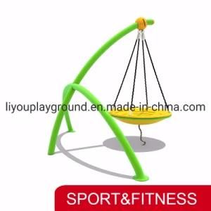 High Quality Popular Children Outdoor Playground Plastic Toys and Swingchildren Outdoor Playground with Swings Set