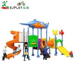 2018 Updated Design Plastic Outdoor Playground for Park
