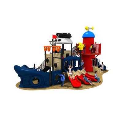 Pirate Ship Theme Children Outdoor Playground Equipment