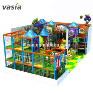 Candy Series Kids Favorite Indoor Plastic Swing and Slide Set, Theme Park Equipment for Sale