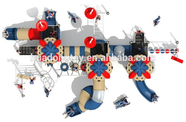 Outdoor Play Center Toddler Outdoor Playground Plastic Slides