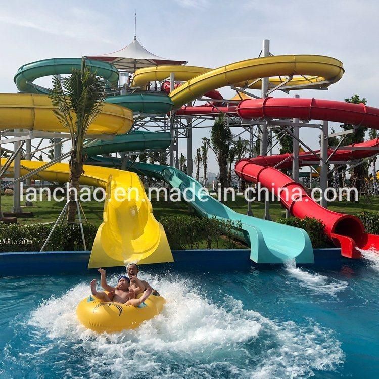 Aqua Park Amusement Rafting Water Slide for Teenagers