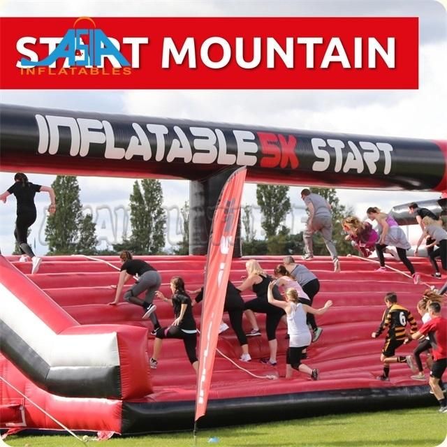 Factory Bespoke Insane Inflatable 5K Obstacles Challenging Run Race Inflatable 5K Run From Asia Inflatables