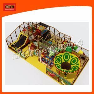 Forest Soft Indoor Playground Equipment with Rope Net
