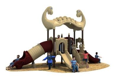 Outdoor Playground Equipment Dinosaur Slide