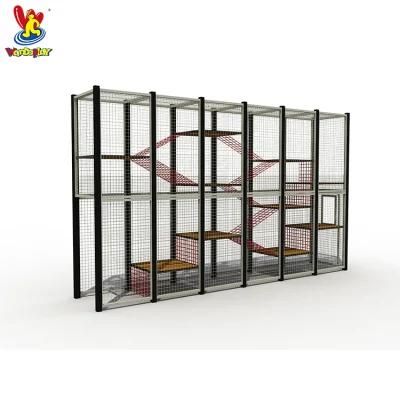 Kids Fitness Games Cage Climbing Outdoor Playground Equipment