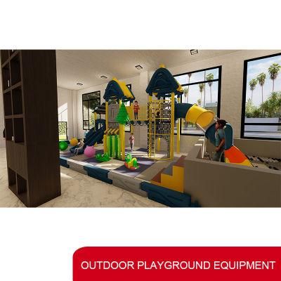 Commercial New Style Outdoor Plastic Playground Equipment for Children Amusement Park