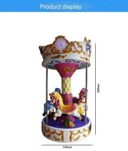 Amusement Park Electric Ride Coin Operated Carousel