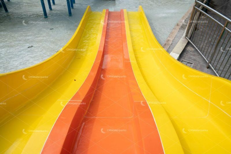 Customized Fiberglass Water Slide Outdoor Water Park Equipment