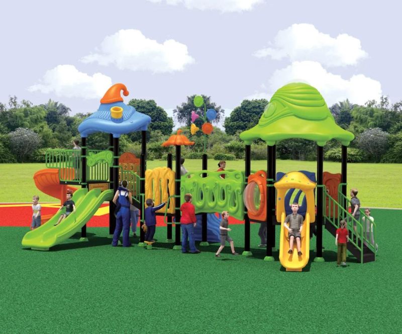 Hot Sale Plastic Slide Outdoor Playground for Children (TY-70112)