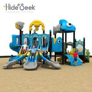 2018 Ocean Theme Park Outdoor Games with Slide