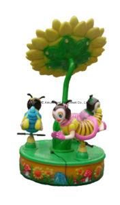 3 Seats Bee&prime;s Garden Carousel for Amusement Park