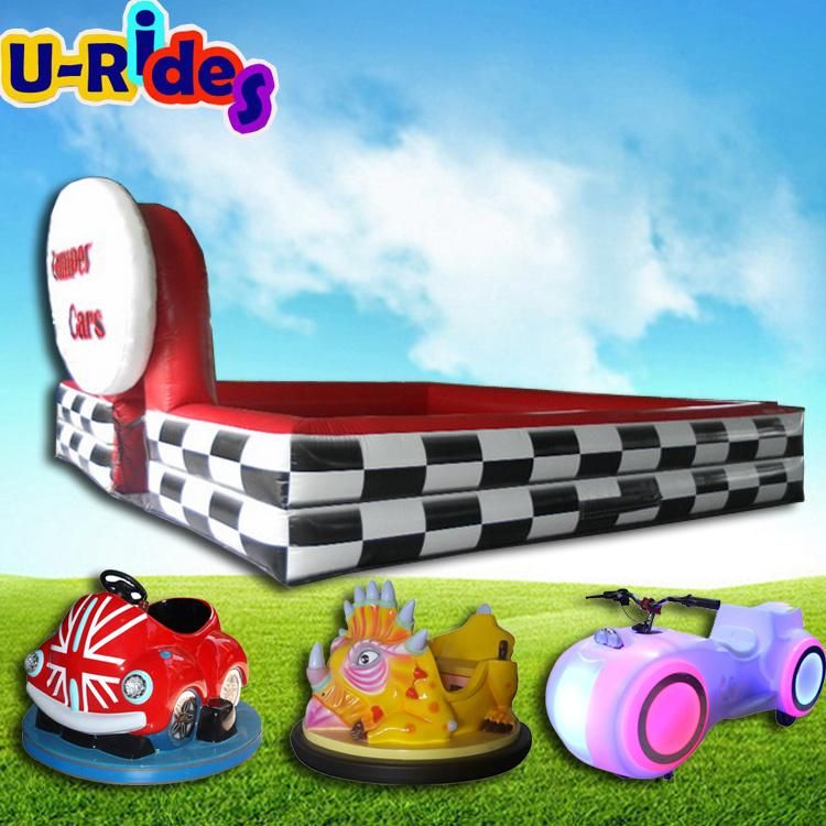 Indoor and outdoor Inflatable Bumper Car Race Track For bumper car