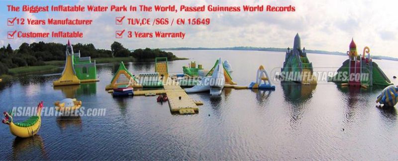New Giant Floating Inflatable Water Park Play Equipment