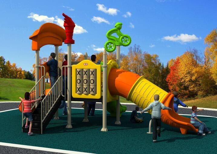 New Design Outdoor Playground Slide Amusement Equipment