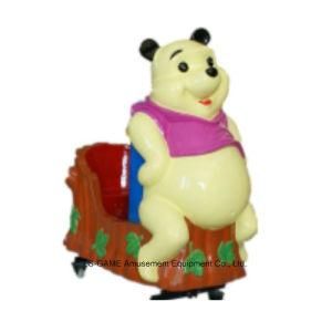 Happy Bear Kiddie Ride with Screen for Playground