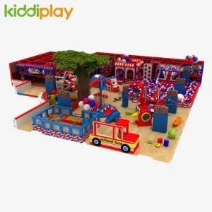 Family Entertainment Center Multiple Used Amusement Park Equipment England Theme Kids Commercial Indoor Playground for Sale