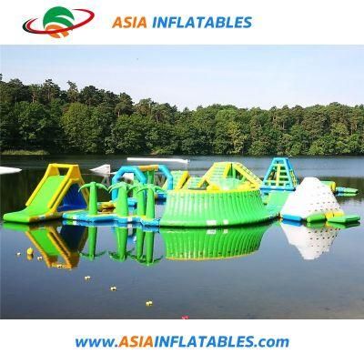 Summer Water Park Games Floating Slide Inflatable Tower Slide Water Toys