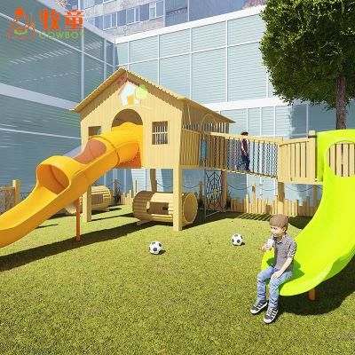 Wooden Amusement Park Outdoor Playground Equipment Corsair for Sale