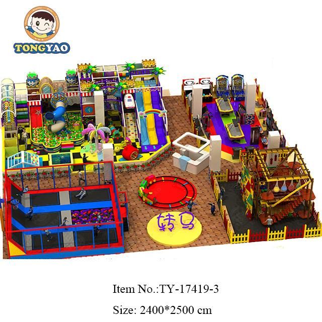 2017 Multifunction Children Indoor Playground